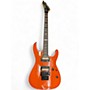 Used ESP LTD M1000 Orange Solid Body Electric Guitar Orange