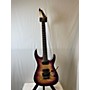 Used ESP Used ESP LTD M1000 Purple Natural Burl Burst Solid Body Electric Guitar Purple Natural Burl Burst