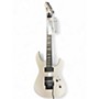 Used ESP LTD M1000 White Solid Body Electric Guitar White