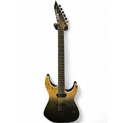 Used ESP LTD M1000HT Black Solid Body Electric Guitar