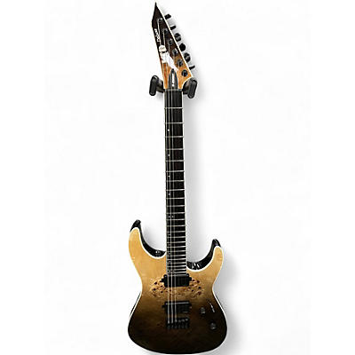 Used ESP LTD M1000HT DELUXE BLACK FADE Solid Body Electric Guitar