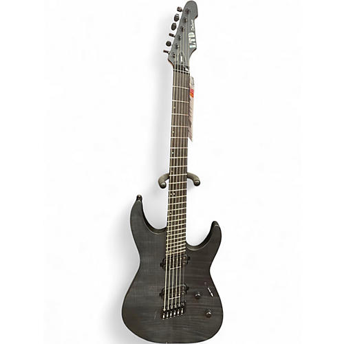 Used ESP LTD M1000MS Black Solid Body Electric Guitar Black