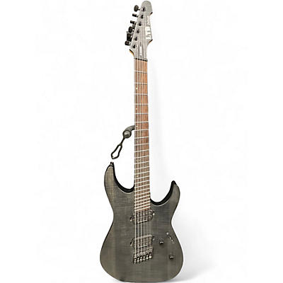 Used ESP LTD M1000MS Black Solid Body Electric Guitar