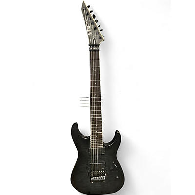 Used ESP LTD M1007 Trans Charcoal Solid Body Electric Guitar