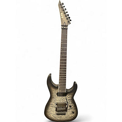 Used ESP LTD M1007B 7 String Charcoal Burst Satin Solid Body Electric Guitar