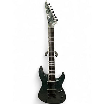 Used ESP LTD M1007B Granite Sparkle Baritone Guitars