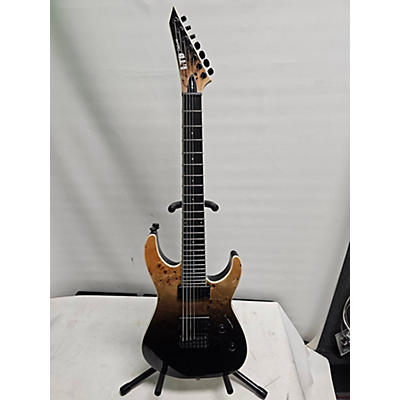 ESP Used ESP LTD M1007MS Black Sunburst Solid Body Electric Guitar