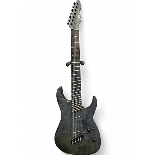 ESP Used ESP LTD M1007MS see through black satin Solid Body Electric Guitar see through black satin