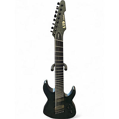 Used ESP LTD M1008MS SEE THRU BLACK SATIN Solid Body Electric Guitar