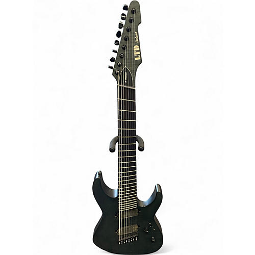 Used ESP LTD M1008MS SEE THRU BLACK SATIN Solid Body Electric Guitar SEE THRU BLACK SATIN