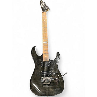 Used ESP LTD M100FM Black Solid Body Electric Guitar