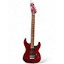 Used ESP LTD M100FM FLAME MAPLE RED Solid Body Electric Guitar FLAME MAPLE RED