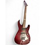 Used ESP LTD M100FM Red Solid Body Electric Guitar Red