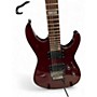 Used ESP LTD M100FM Ruby Solid Body Electric Guitar Ruby
