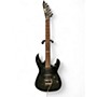 Used ESP LTD M100FM See Thru Black Solid Body Electric Guitar See Thru Black