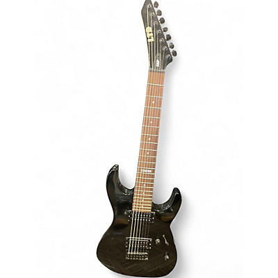 Used ESP LTD M107 Black Solid Body Electric Guitar