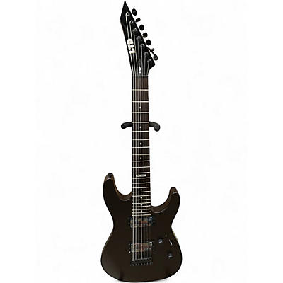 Used ESP LTD M107 Black Solid Body Electric Guitar