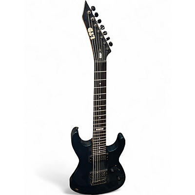 Used ESP LTD M107 Blue Solid Body Electric Guitar
