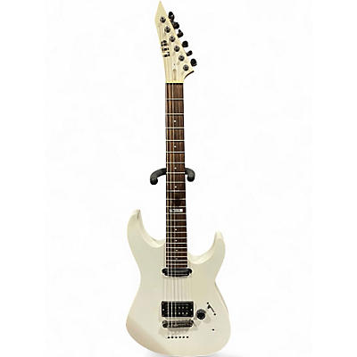 Used ESP LTD M15 White Solid Body Electric Guitar