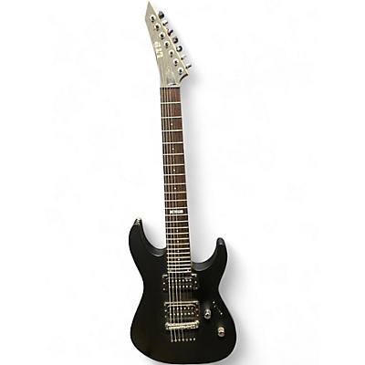 Used ESP LTD M17 7 String Black Solid Body Electric Guitar