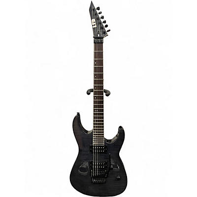 Used ESP LTD M200 Black Solid Body Electric Guitar
