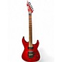 Used ESP LTD M200 Trans Red Solid Body Electric Guitar Trans Red