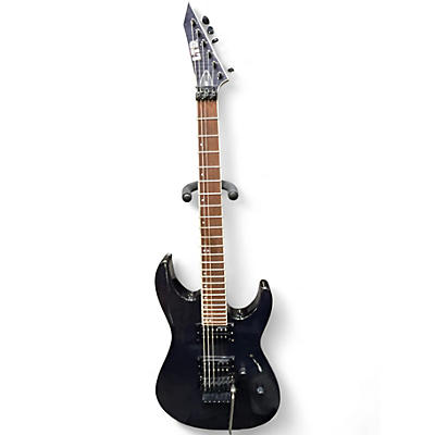 Used ESP LTD M200FM Black Solid Body Electric Guitar