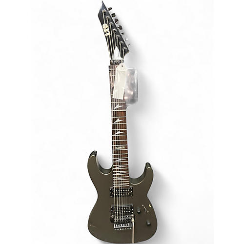 Used ESP LTD M207 Silver Solid Body Electric Guitar Silver