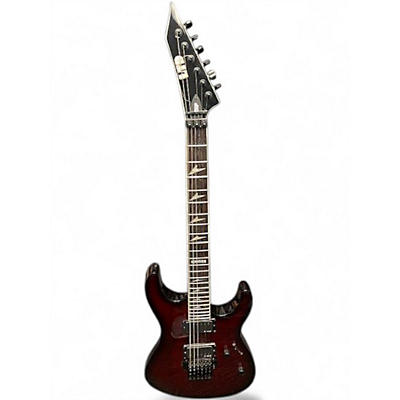 Used ESP LTD M300FM Red Solid Body Electric Guitar