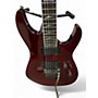 Used ESP LTD M300FM Trans Red Solid Body Electric Guitar Trans Red