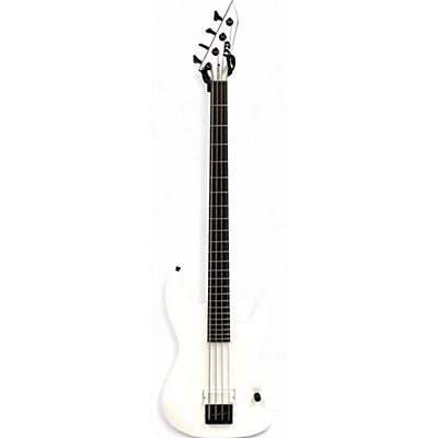 ESP Used ESP LTD M4 ARTIC METAL SATIN WHITE Electric Bass Guitar