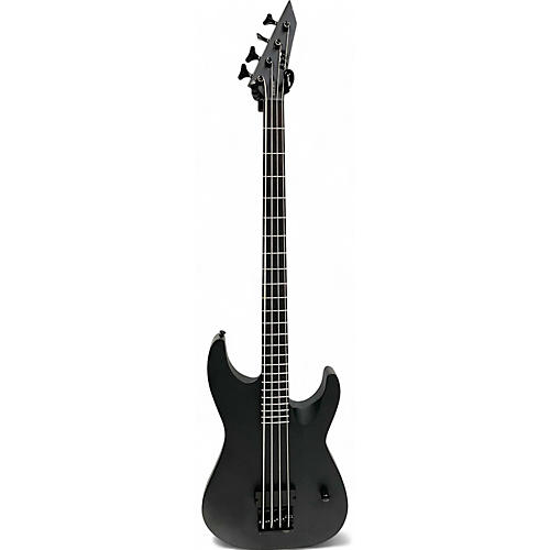 ESP Used ESP LTD M4 BLACK METAL Satin Black Electric Bass Guitar Satin Black