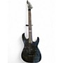 Used ESP LTD M50 FR BLACK Solid Body Electric Guitar BLACK