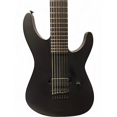 Used ESP LTD M7HT Black Solid Body Electric Guitar