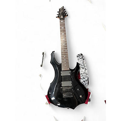 Used ESP LTD MF207 Black Solid Body Electric Guitar