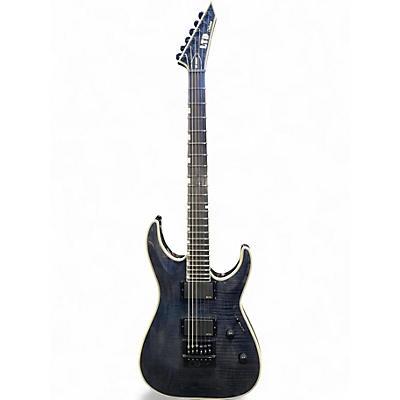 Used ESP LTD MH-1000ET Trans Gray Solid Body Electric Guitar