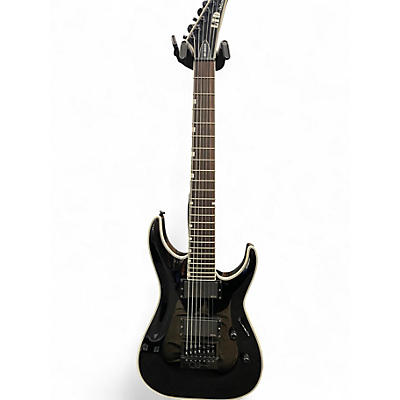 Used ESP LTD MH-1007ET black Solid Body Electric Guitar