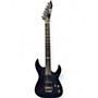 Used ESP  LTD MH-100QM Black Solid Body Electric Guitar Black