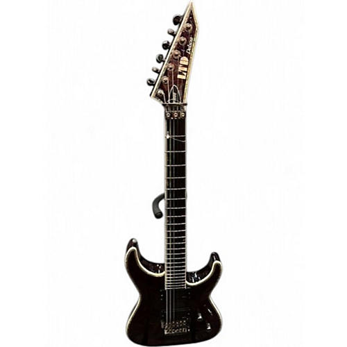 Used ESP LTD MH1000 Crimson Red Trans Solid Body Electric Guitar Crimson Red Trans