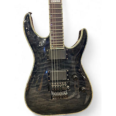Used ESP LTD MH1000 Deluxe Black Solid Body Electric Guitar