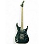 Used ESP LTD MH1000 Deluxe Black Solid Body Electric Guitar Black