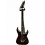 Used ESP LTD MH1000 Deluxe Red Solid Body Electric Guitar Red