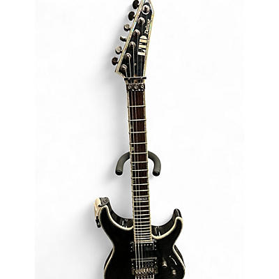 Used ESP LTD MH1000 Deluxe Satin Black Solid Body Electric Guitar