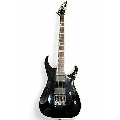 Used ESP LTD MH1000 with Evertune Black Solid Body Electric Guitar