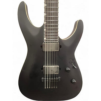 Used ESP LTD MH1000B Flat Black Baritone Guitars