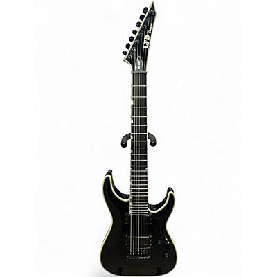 Used ESP LTD MH1007 Black Solid Body Electric Guitar