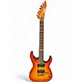 Used ESP LTD MH100QMNT ORANGE Solid Body Electric Guitar ORANGE