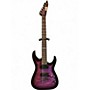 Used ESP LTD MH100QMNT Purple Burst Solid Body Electric Guitar Purple Burst