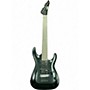 Used ESP LTD MH17 7 String Satin Black Solid Body Electric Guitar Satin Black