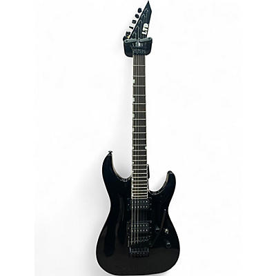 Used ESP LTD MH200 Black Solid Body Electric Guitar